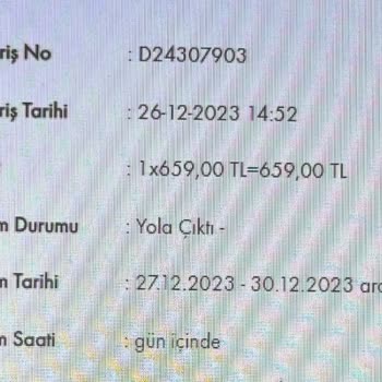 Taze Çiçek Kargolu Gönderimi Süresinde Teslim Edemiyor