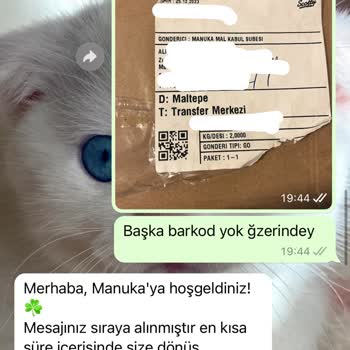 Manuka Yanlış Ürün Gönderiyor