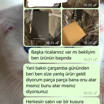 Manuka Yanlış Ürün Gönderiyor