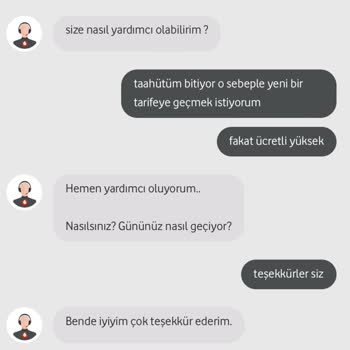 Vodafone Tarife Ücretini Yanlış Bilgi Verildi Mağdurum