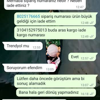Marjin Ayakkabı Ürün İadesi Yapılmadı