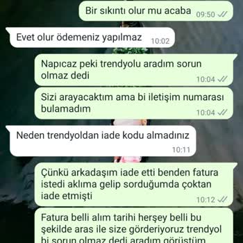 Marjin Ayakkabı Ürün İadesi Yapılmadı