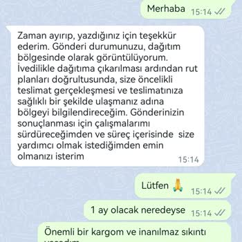 AGT Kurye Hizmet Vermiyor Kargo Getirmiyor
