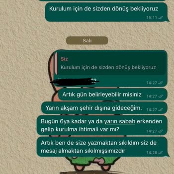 Konfor Mobilya Teslimatta Mağduriyeti Ve Ücret Talep Edilmesi