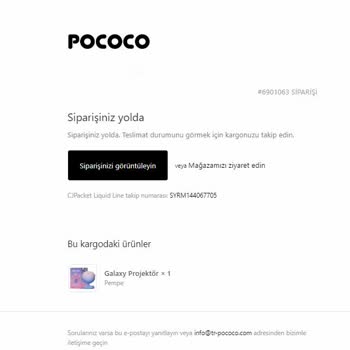 Tr-pococo.com Pococo Ürünleri Teslim Etmiyor