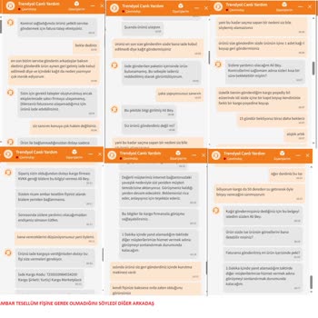 2 Aydır Trendyol Dan İstediğim Ama Gönderilmeyen Fatura Talebi.