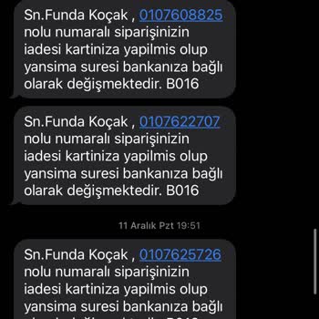 Watsons İade Süreci Hüsranı!