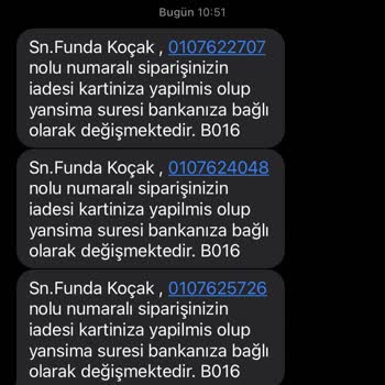 Watsons İade Süreci Hüsranı!