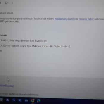 Media Markt İnternetten Alışverişte Eksik Ürün Hayal Kırıklığı