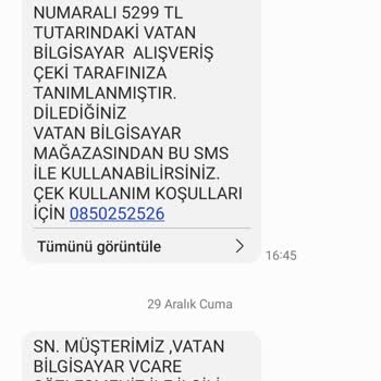 Gulf Sigorta Ve Vatan Bilgisayar Ek Garanti Ve Sigorta Şikayeti