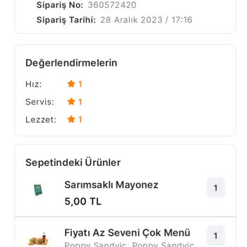 Migros Yemek Uygulaması Kullanıcı Şikayetleri