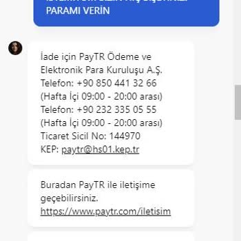 GPay Ve Klasgame Para İadesi Yapmıyor Paramı Alamıyorum