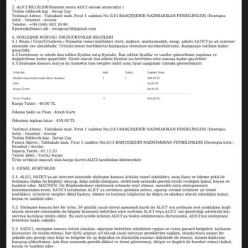 Caddstore İnternet Üzerinden Alışverişte İade Sorunları