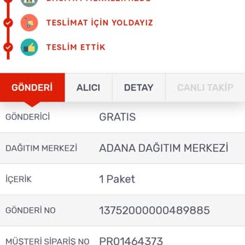 Kargomsende Kargoları Eve Teslim Etmiyor L.