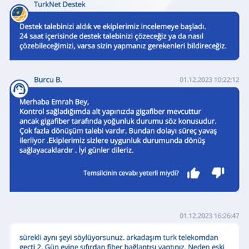 TurkNet Abonelerine Karşı Duyarsız İşlemlerini Yapmıyor