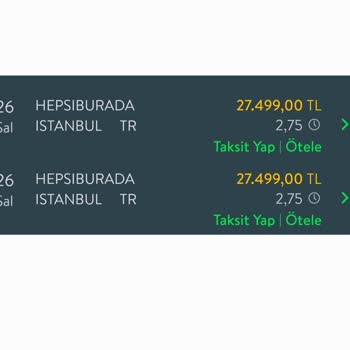 Hepsiburada Sipariş Ortada Yok. 55000 TL'yi İade Etmiyor.