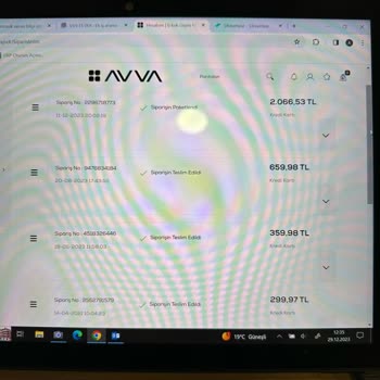 Avva'dan Sipariş Oluşturduğum Ürünlerin Habersiz İptal Edilmesi