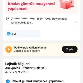 Aliexpress Gümrük Muayenesi Yapılamadı Sorunu
