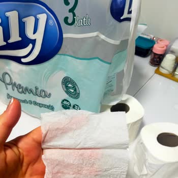 Lily Tuvalet Kağıdı Premium Hayal Kırıklığı, Kağıt Değil Tül!