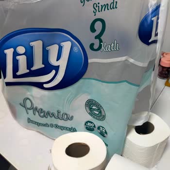 Lily Tuvalet Kağıdı Premium Hayal Kırıklığı, Kağıt Değil Tül!