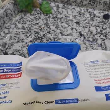 Sleepy Islak Havlusu İçinden Minik Cisim Çıktı