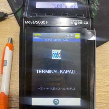 Terminal Kapalı Hatası Ödeal