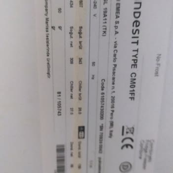 Hotpoint Indesit Buzdolabı Bozuldu, Servis Çözüm Üretmiyor!