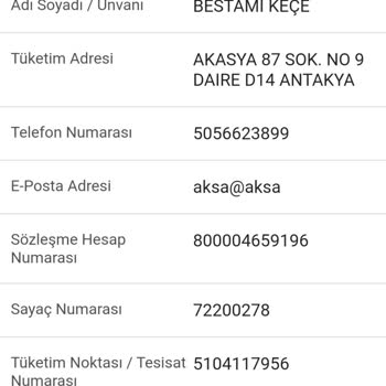 Aksa Gaz Abonman Ücret İadesi