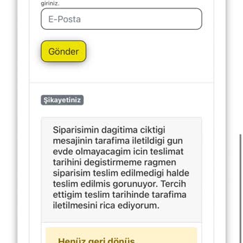AGT Kurye Teslim Etmediği Halde Getirmiş Görünüyor
