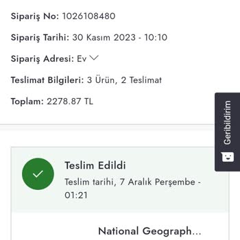Boyner Siparişleri Hatalı Ve Eksik Ürün Gönderiyor