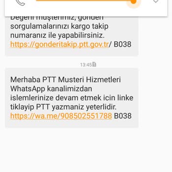 PTT Kargo Adreste Bulamadık Mesajı