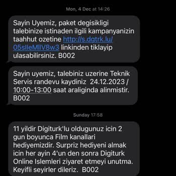 Digiturk Şikayet - 4K Kutu Problemi