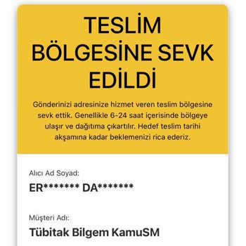 AGT Kurye Malı Mühür Teslimatı