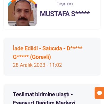 hepsiJET Kargonun Teslim Edilmemesi