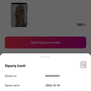 Gardrops İadede Sıkıntı Yaşıyorum