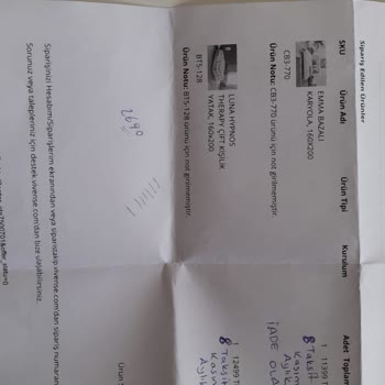 Vivense İade İşlemi Sorumsuzluğu