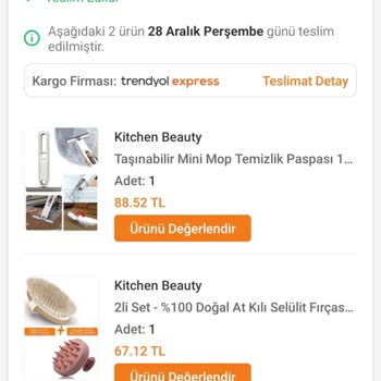 Trendyol Eksik Ürün Ulaştı Elime