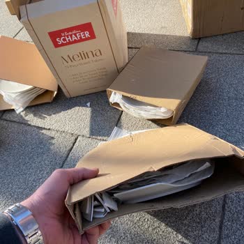 Schafer Mağdur Etti Tabaklar Kırık Geldi