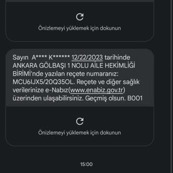 Sağlık Bakanlığı Reçetelerin Yanlış Numaraya Gönderilmesi Sorunu