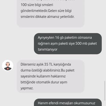 Vodafone Mükemmel (! ) Para Politikası