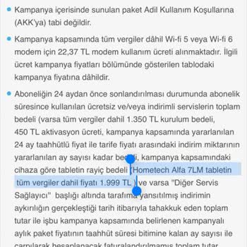 Turkcell TV+ Kampanya Olmayan Kampanyalarla KVK'ya Ait Tableti Kitleme Çabası.