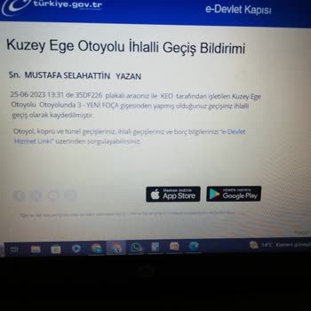 Kuzey Ege Otoyolu Otoyol Geçiş Ücreti Ve Gecikme Bedelleri Hakkında Şikayet