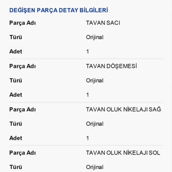 Pilot Garage Yanlış Ekspertiz Raporu- Tavanı Orijinal Denilen Mercedes