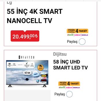 BİM'deki TV Ler Yanlış Veriliyor