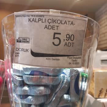 Tatbak Gıda Etiket Ve Kasa Fiyat Farkı Sorunu