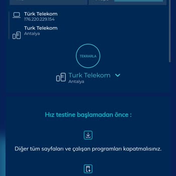 Türk Telekom Mobil İnternet Hızı Düşük