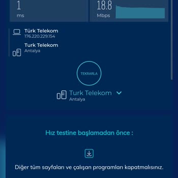 Türk Telekom Mobil İnternet Hızı Düşük