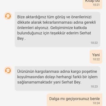 Trendyol Müşteri Temsilcisi Dalga Geçer Gibi Konuşuyor