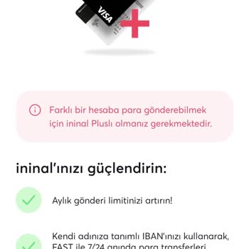 İninal Plus Engeli Ve Genç Müşteri Mağduriyeti