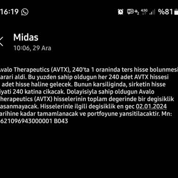 Midas Avt Avola Şikayet